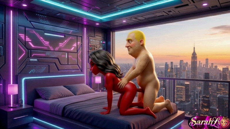 Sarahlyx: Romantic Couple in the Bedroom Ai Hentai Asmr