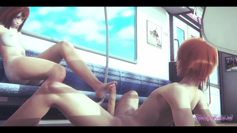 HentaiTubes: 내 영웅 학계 헨타이 - 기차에서 모모와 하드 섹스 [쓰리섬, 핸잡, 오럴, 섹스, 질싸...] - 일본어