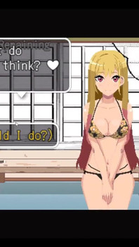 Il mio vestito e il perdente gioco Hentai pornoplay ep.1 Lei lo sta stuzzicando in bikini così lui ha un eiaculazione precoce nei pantaloni!