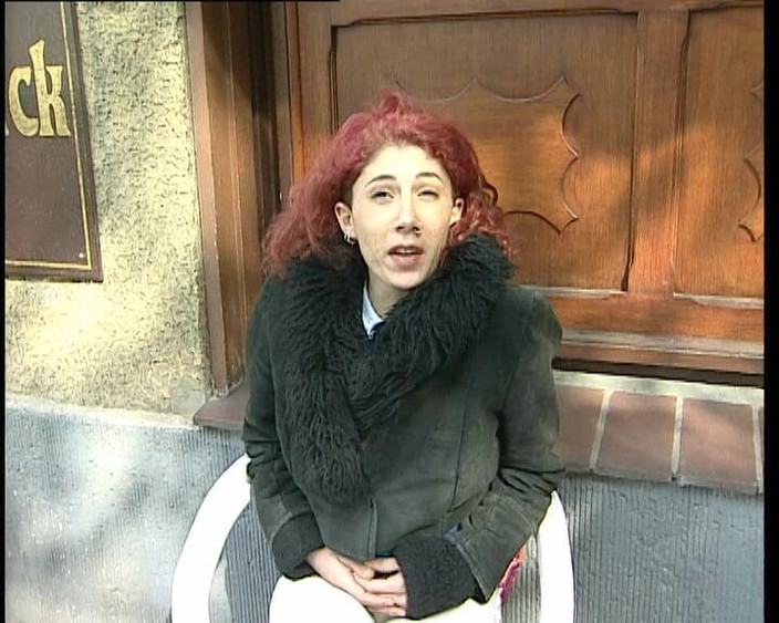 YOUR FIRST PORN: Rothaarige rosa con Behaarte Fotze - Softclip rossa rosa con la...