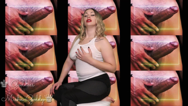 Goddess Misha Goldy: Eu sei que você não é hetero e que você gosta...