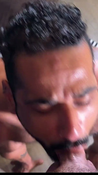 A Latino Guy with a Huge Cock Fucks Me Hard