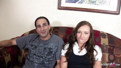 Full porn collection: Sexy Skinny girl harley fucked by huge cock in casting