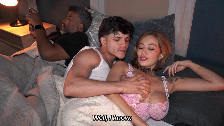 BigJackson: Cuckold Koca - Göğüslü Kadın Üvey Oğlu Vergon Tarafından Sevişildi