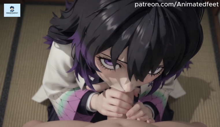 Animatedfeet: Animasi Shinobu Kocho Demon Slayer Short