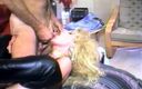 Tampa Bukkake: Cumshot 8 Teased Hair Blonde