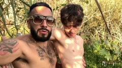 Plaja publică - futai cu un twink raw prins! Jay Magnus Juven Letthemwatch