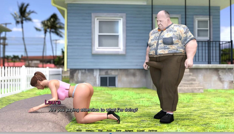 XXX Games Bunk: Laura的秘密 - 游戏玩法 - 角色扮演 - 帮助邻居，淋浴