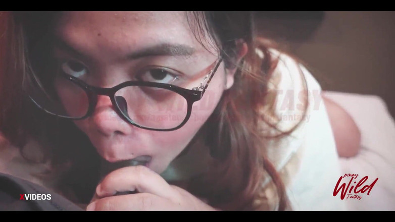 PinayWildHotCouple: Filipina Close up Sensual Blowjob and Cum in Mouth with...