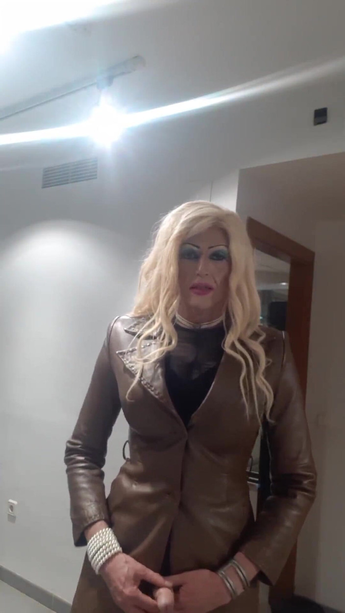 Tatiana Zorrita: Casaco de couro