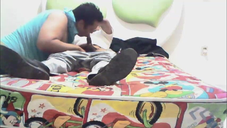 Tetto Michel: 내 긴장한 직선 의붓여친은 오랫동안 그를 구걸한 후 빨려들어. 마침내