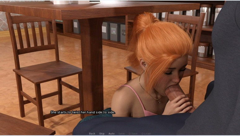 XXX Games Bunk: おばあちゃんの家 - ゲームプレイ - ロールプレイ - コーヒーショップの手コキとコーヒーで射精 - ゴールデンシャワー