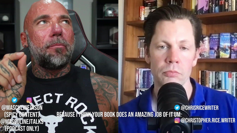 Raw and Uncensored with Masculine Jason: Autor best seller Christopher Travis Rice (episodio 10)