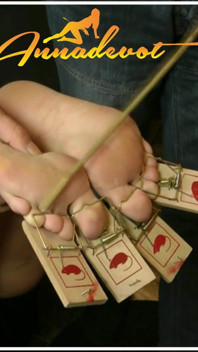 BDSM - He Plays on My Feet and My Toes, Quite Hard, Because I'm Extremely Sensitive There, but It Makes You Horny.