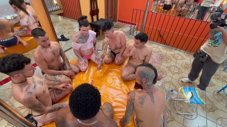 Gabes ftm: Playing with the Dice and Having Great Group Sex
