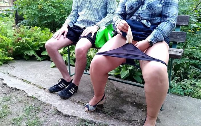 OurFetishLife: Fetischistischer schwiegersohn und lustvolle schwiegermutter im park