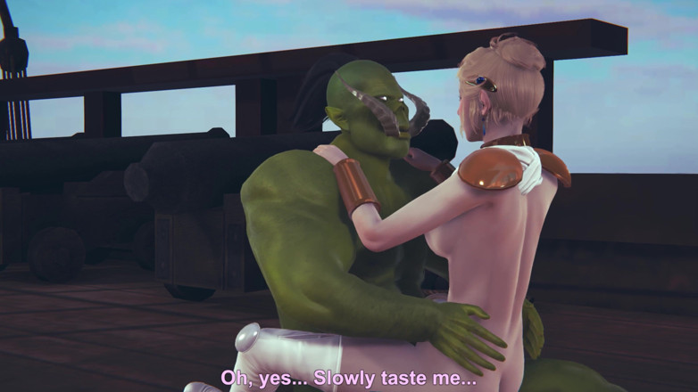 Waifu club 3D: Cute elf rides a big dick