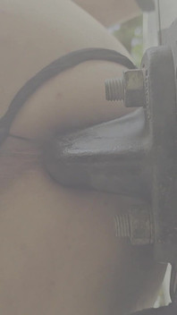 Jasminetv on Her Tow Ball