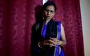 Horny Lily: Läraren förvandlades till en sadistisk mästare på hindi