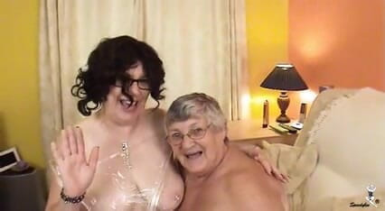 Dirty Doctors Clips - Mature British Lesbians: Clingfilm Capers