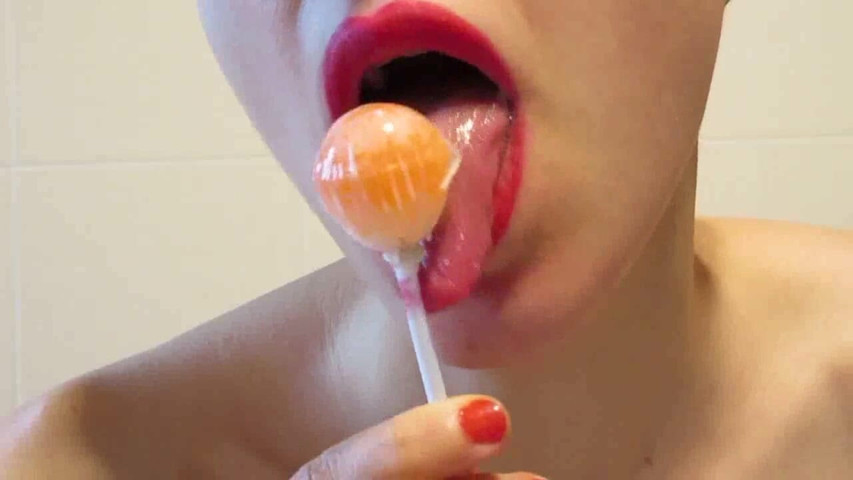 Red Lips and Whispering Fetish (Rebecca Diamante Beginning Clips)