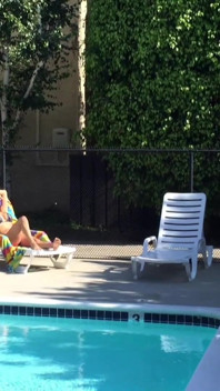 Brunette Students in Bikinis Have Lesbo Love