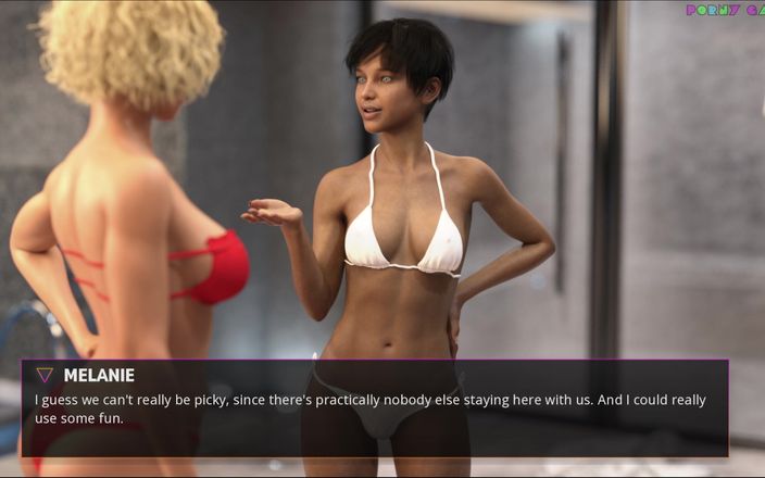 Porny Games: Midnight Paradise par Lewdlab - une belle-mère montre du dominace 26