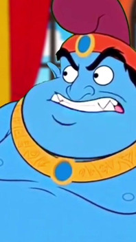 Futanari. Princesa Jazmín con una gran polla Serie Porno Aladdin.