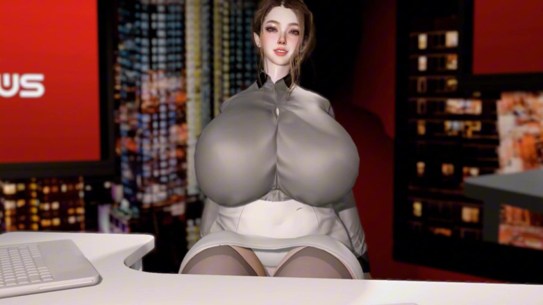 Why fuck so hard: MILF montel 3d wartawan TV curang dengan bos kote hitam besarnya