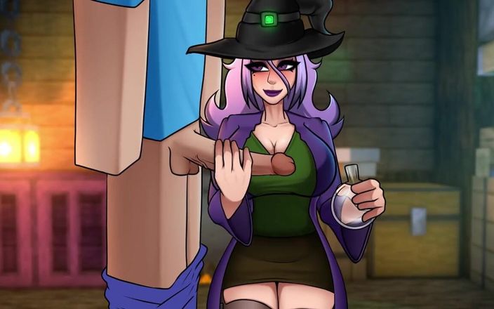 LoveSkySan69: Minecraft hentai horny craft - bagian 18 - witch want your semen by...