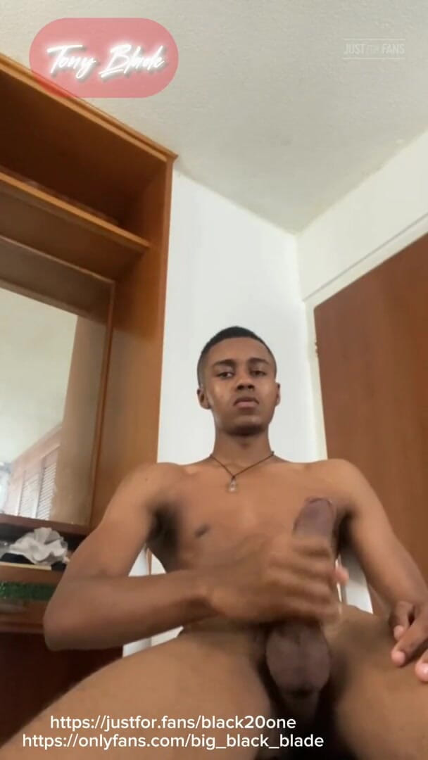 You and I Agree That This Was a Juicy Cumshot with a Lot of Cum, the Handsome BBC Boy Masturbates (Blackn2001)