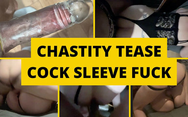 BJQueen and Rod: Paní nutí otroka, aby nosí péro a šukal ji