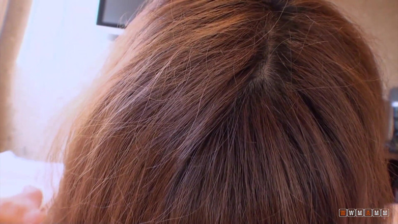 WWMAMM: Asian teen brunette taking deepthroat