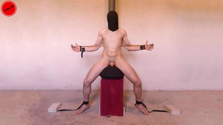 Tommy_1995: Restrained Sybian prostate stimulation multiple orgasms