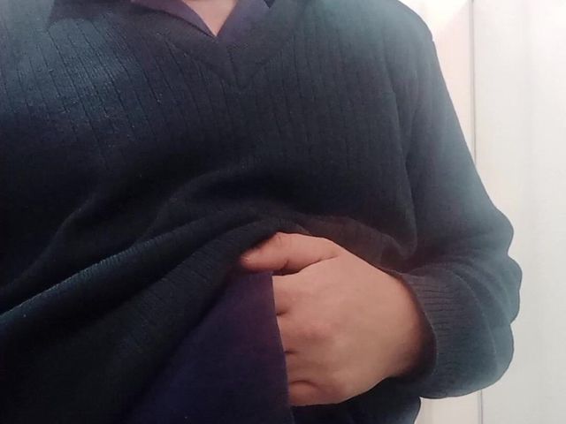 Playing with Cock in Public Toilet (Playtimestudio18)