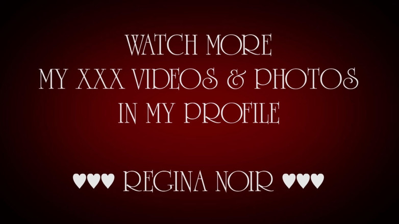 Regina Noir: Lip painting with red lipstick - Sexy lips