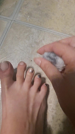 Naughty alchemy: Pedikúra polské odstranění