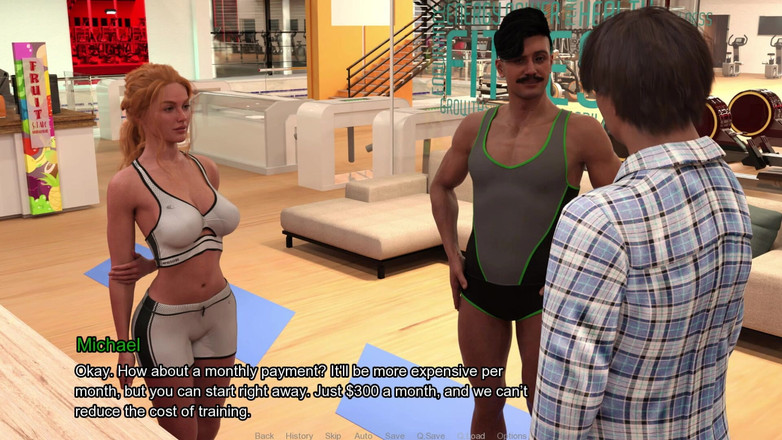 3D Cartoon Porn: Як втратити невинність 4 - Моніка намагається спокусити Лео, але він втік, коли може читати її розум