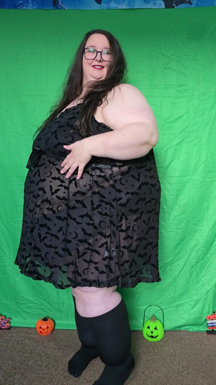 SSBBWLadyBrads: SSBBW, transport de mode pour Halloween