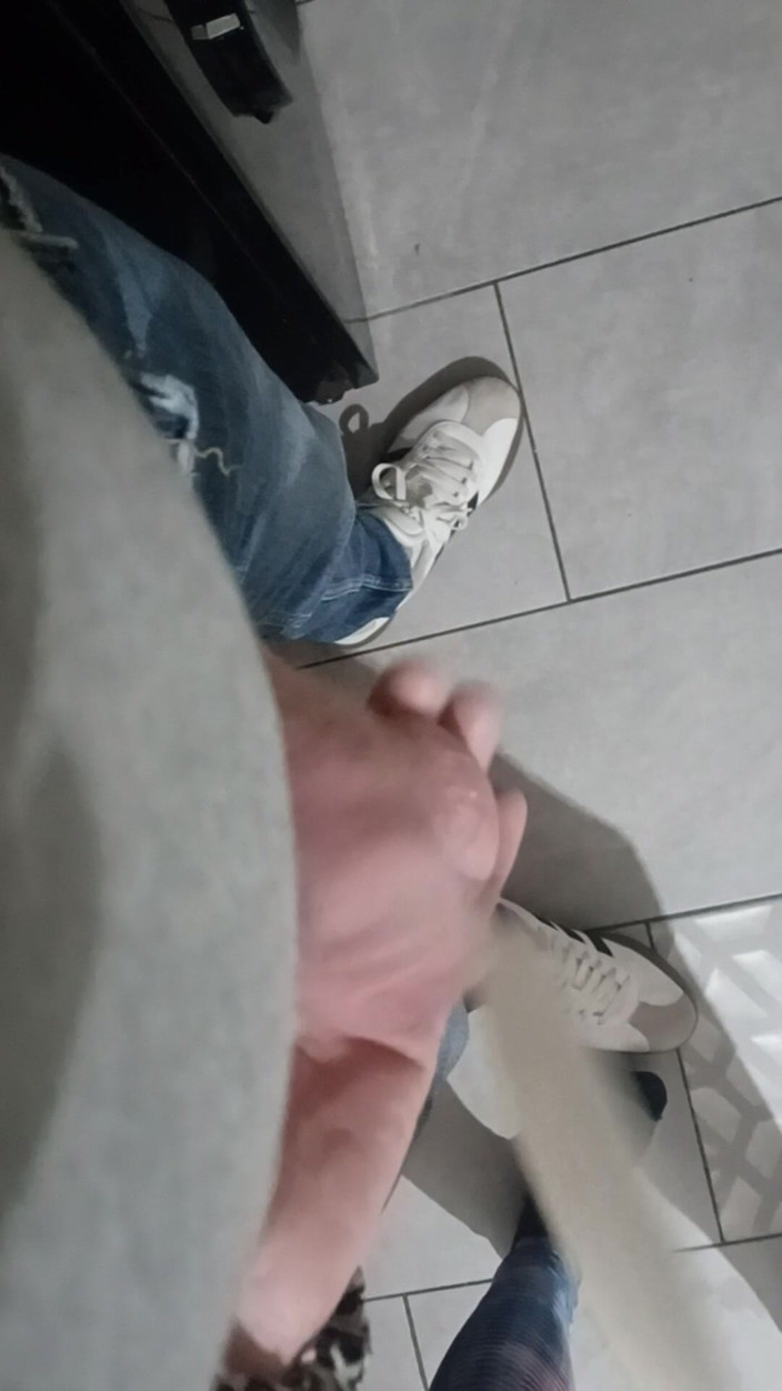 Clit Eastwood: Cock and Balls Beat with Spatula Hard