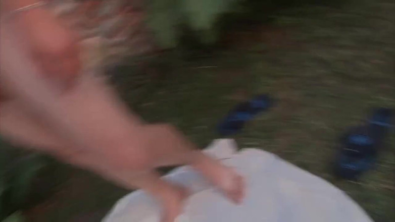 Muschi movie official: Pussy fucking big dick sucking threesome in the garden