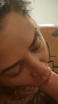 Homemade Blowjob and Facial