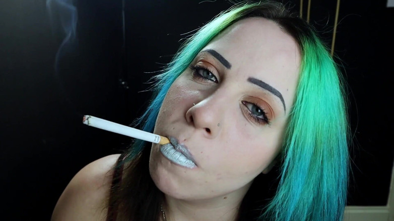 Goddess Kinx: Orale fixatie - roken en lippenstift compilatie