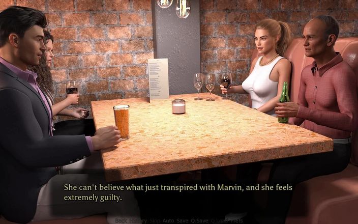 Dirty GamesXxX: Идеальный брак: неверная жена делает шлюховатые вещи с ее коллегами в баре - эпизод 27