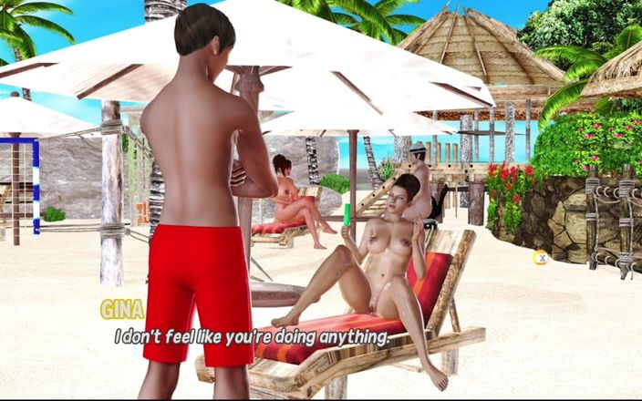 HotSummer117: Max's Life Cap 25 - Masuj nagą dziewczynę na plaży i masturbuje...