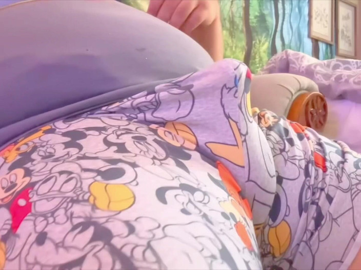 Hand-Free-Daddy-Chub: Mužská chlupatá na celou hodinu Oblékání na pozadí během masterbation...