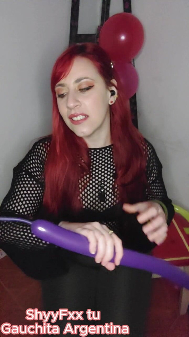 Gym Teacher Trains You with Balloons! Extreme JOI Looner! (ShyyFxx you Gauchita Argentina)