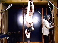 Hardcore slave sex: Dominating action for poor chick
