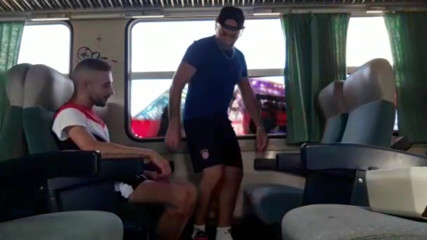 Gaybareback: Трахнули без презерватива в поезде на гетеро