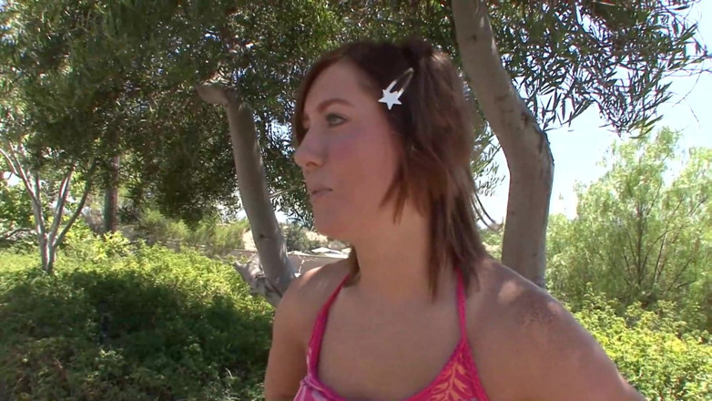 TeenXXX Stories: Young Brunette Babe Gets Fucked by Older Dude on the...